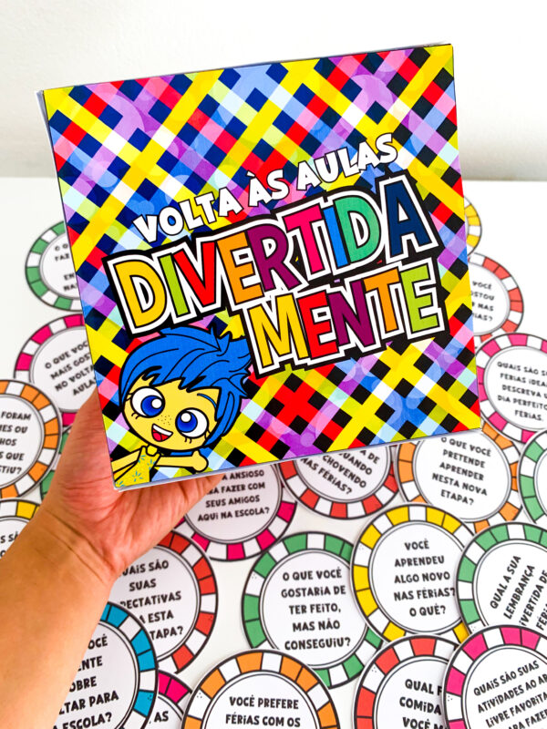 Dinâmica Volta às aulas Divertidamente - Imagem 4