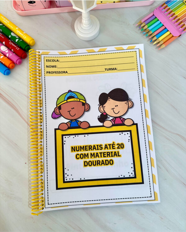 Numerais até 20 com Material Dourado