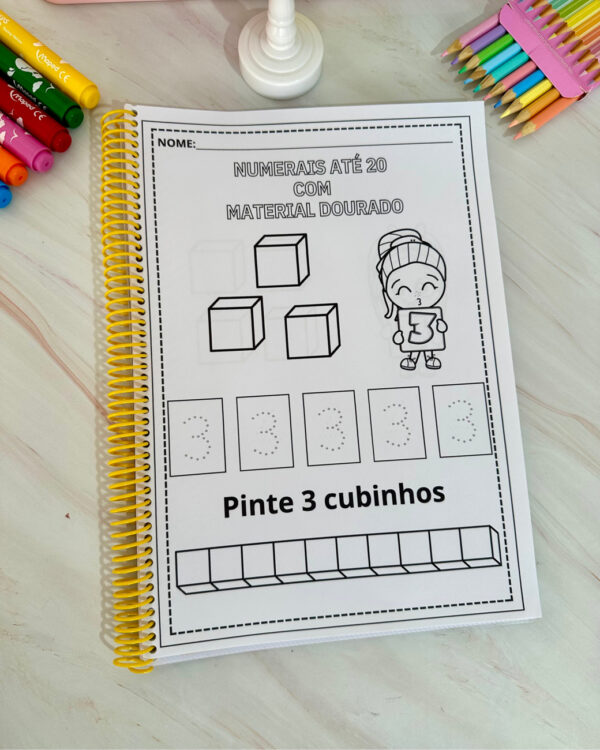 Numerais até 20 com Material Dourado - Imagem 7