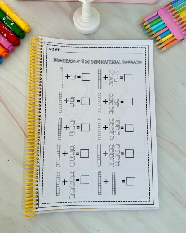 Numerais até 20 com Material Dourado - Imagem 5