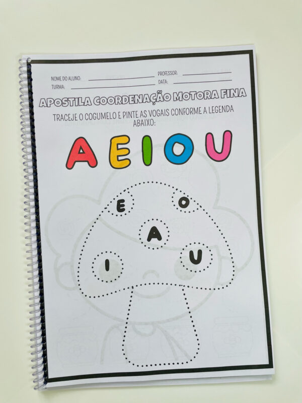 Combo de Apostilas ( Alfabeto, Numerais e Coordenação Motora Fina) - Imagem 20