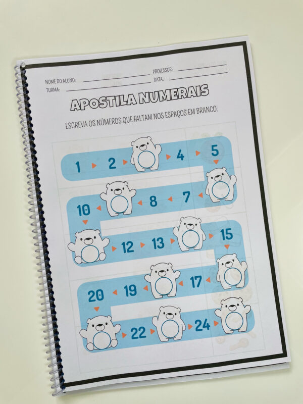 Combo de Apostilas ( Alfabeto, Numerais e Coordenação Motora Fina) - Imagem 17