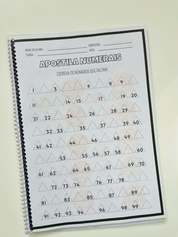 Combo de Apostilas ( Alfabeto, Numerais e Coordenação Motora Fina) - Imagem 12