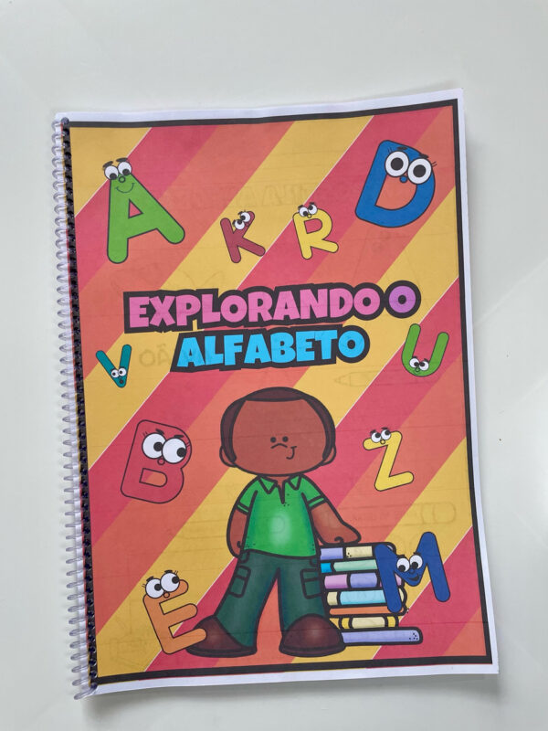 Combo de Apostilas ( Alfabeto, Numerais e Coordenação Motora Fina) - Imagem 2
